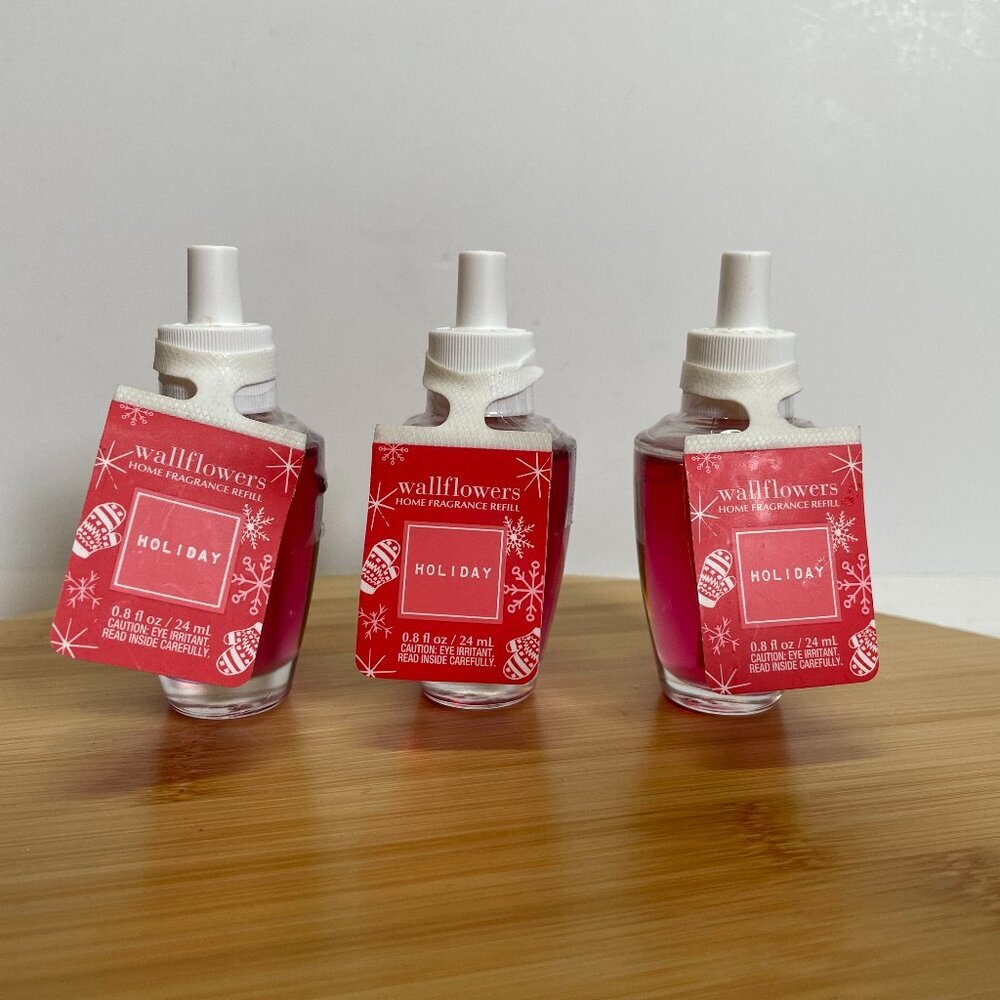 Bath & Body Works Holiday Wallflower Refills Bulbs Home Fragrance